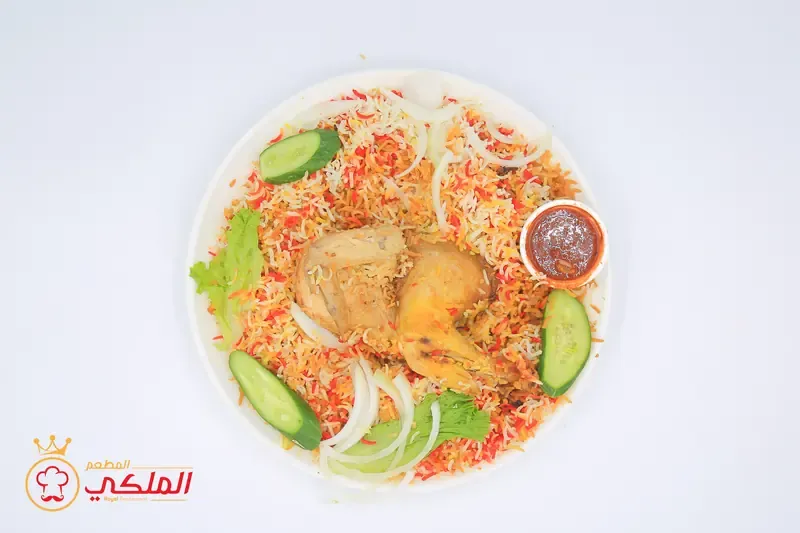ربع دجاج مضغوط مع الرز
